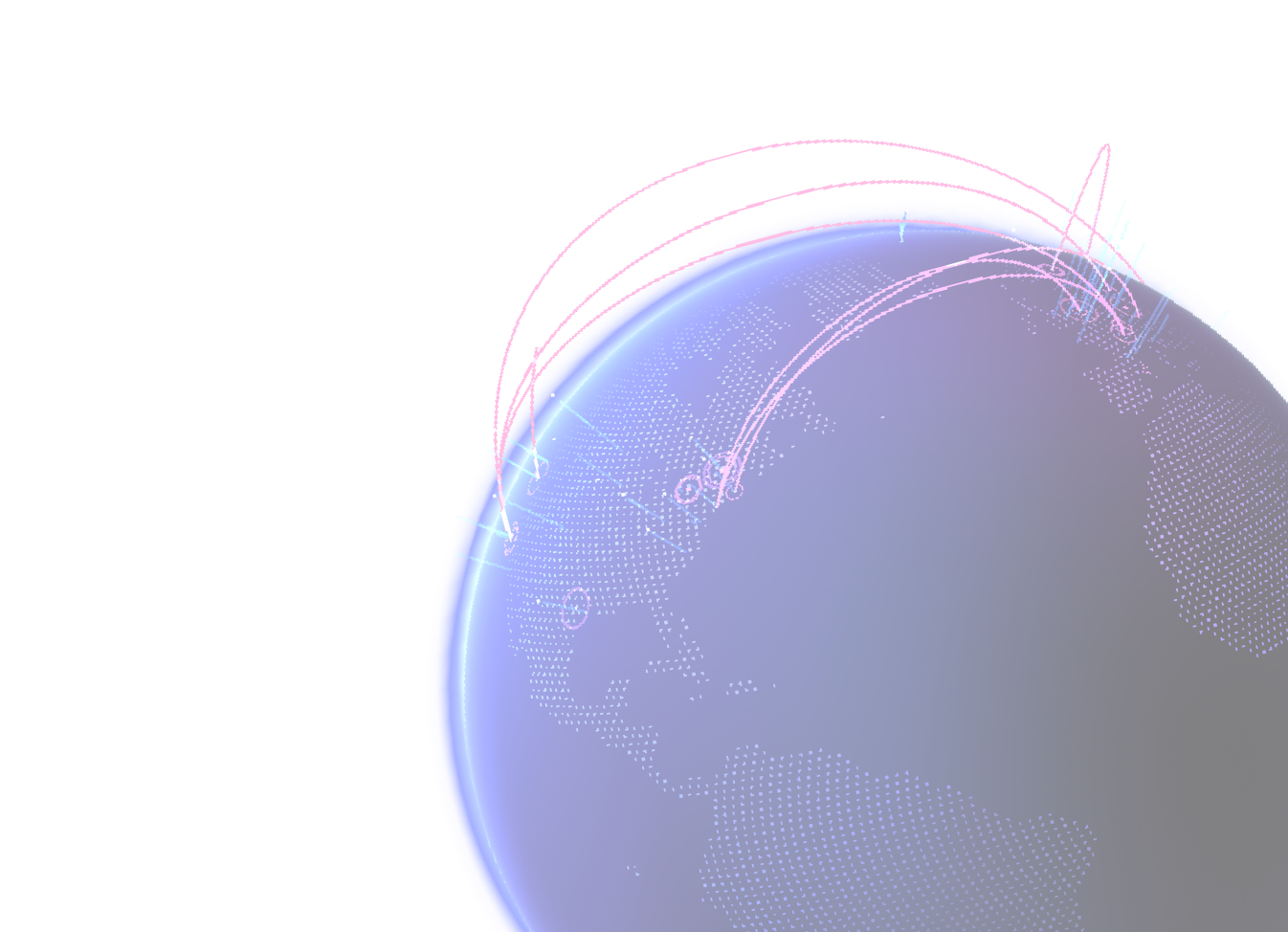 Global reach globe